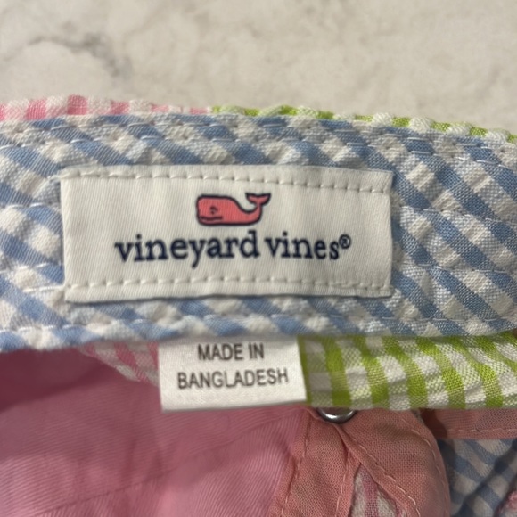 Vineyard Vines multicolor seersucker hat - Picture 5 of 6